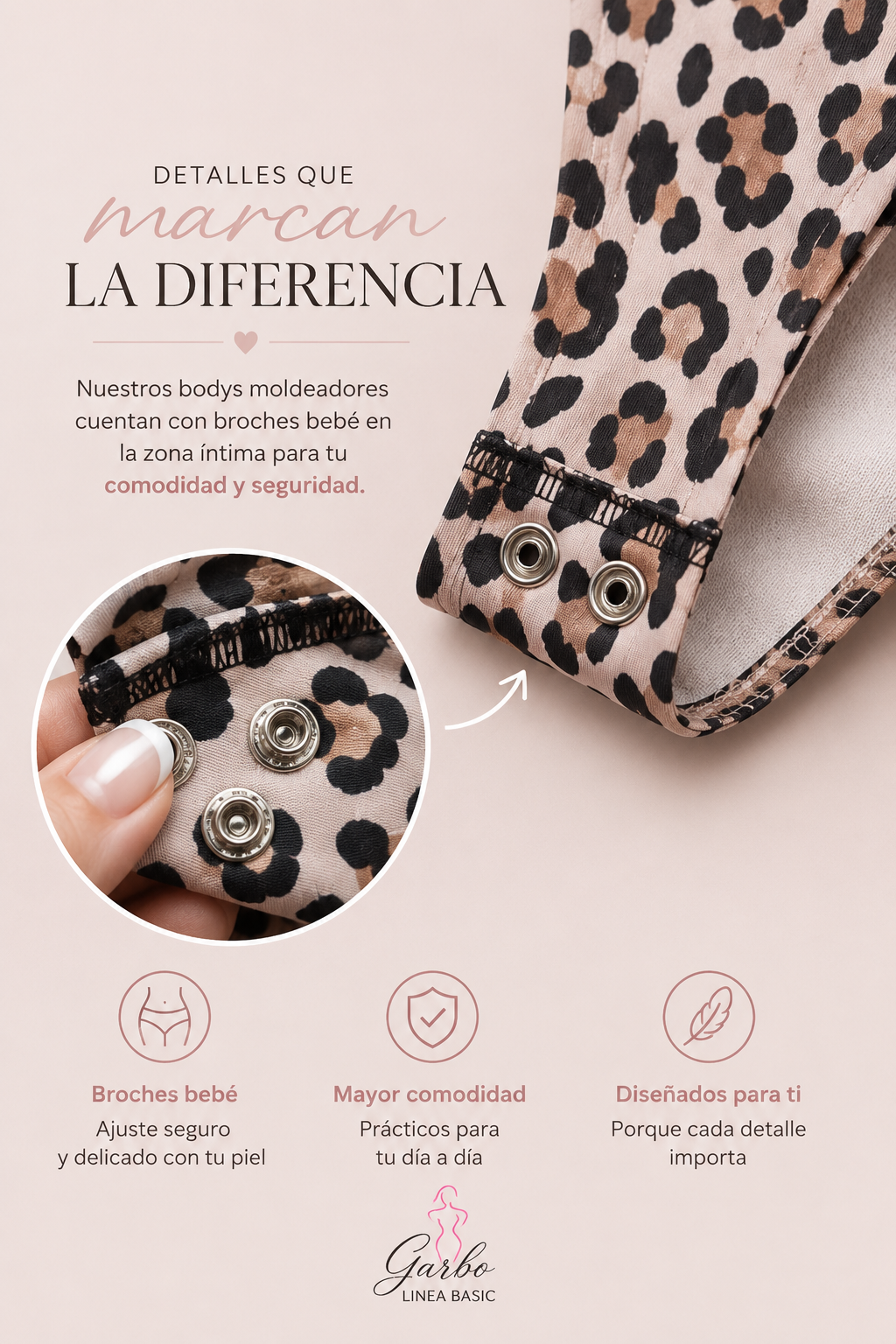 Body Moldeador Cuello Redondo