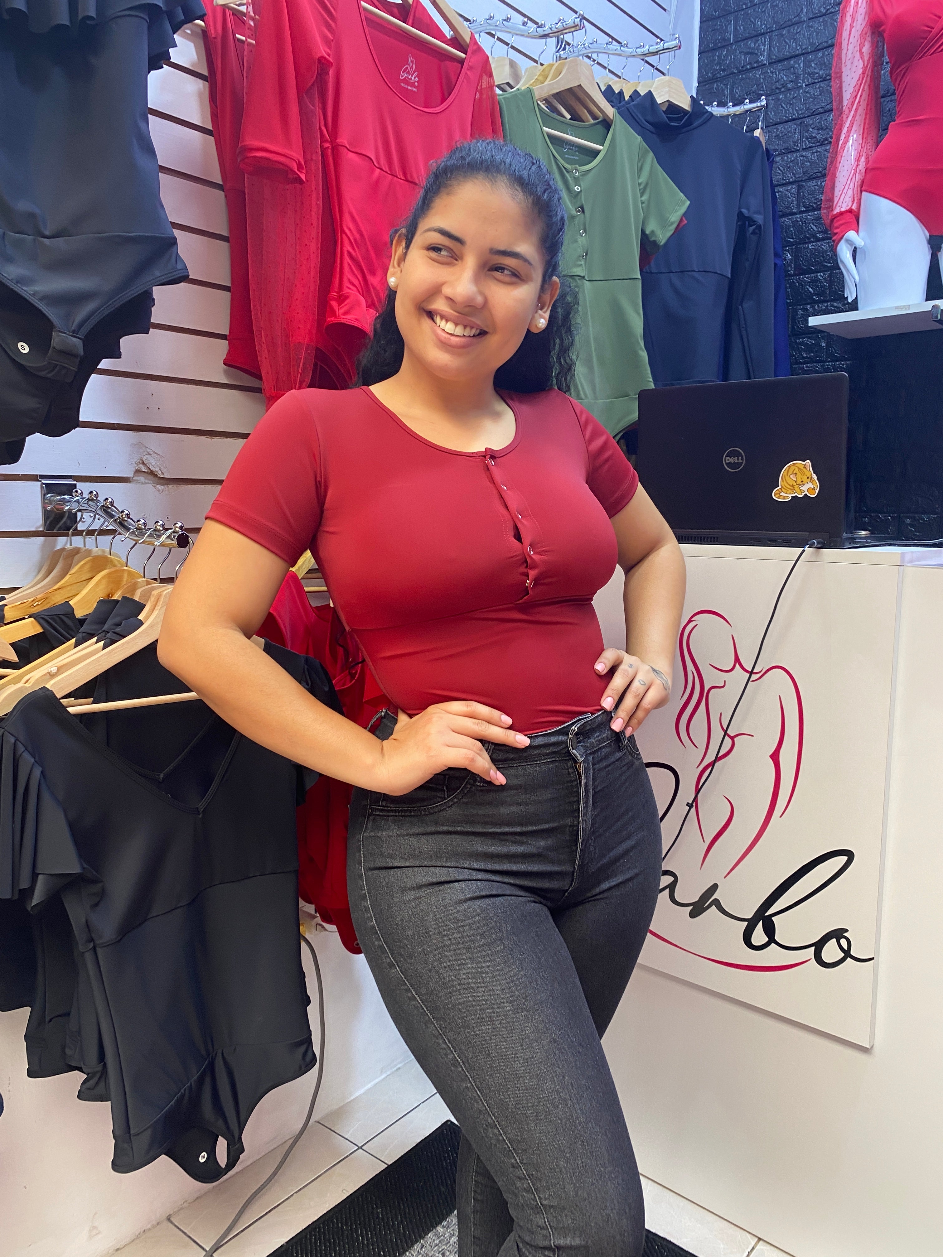 Body Faja Moldeador Manga Corta Gabriela