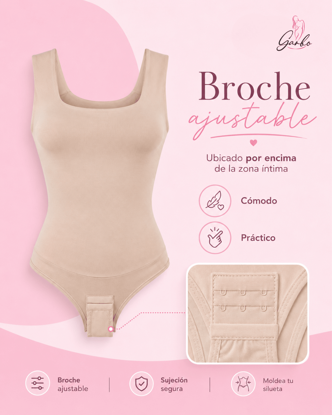 Body Faja Asimétrico con Lazo Aurora - shop_name