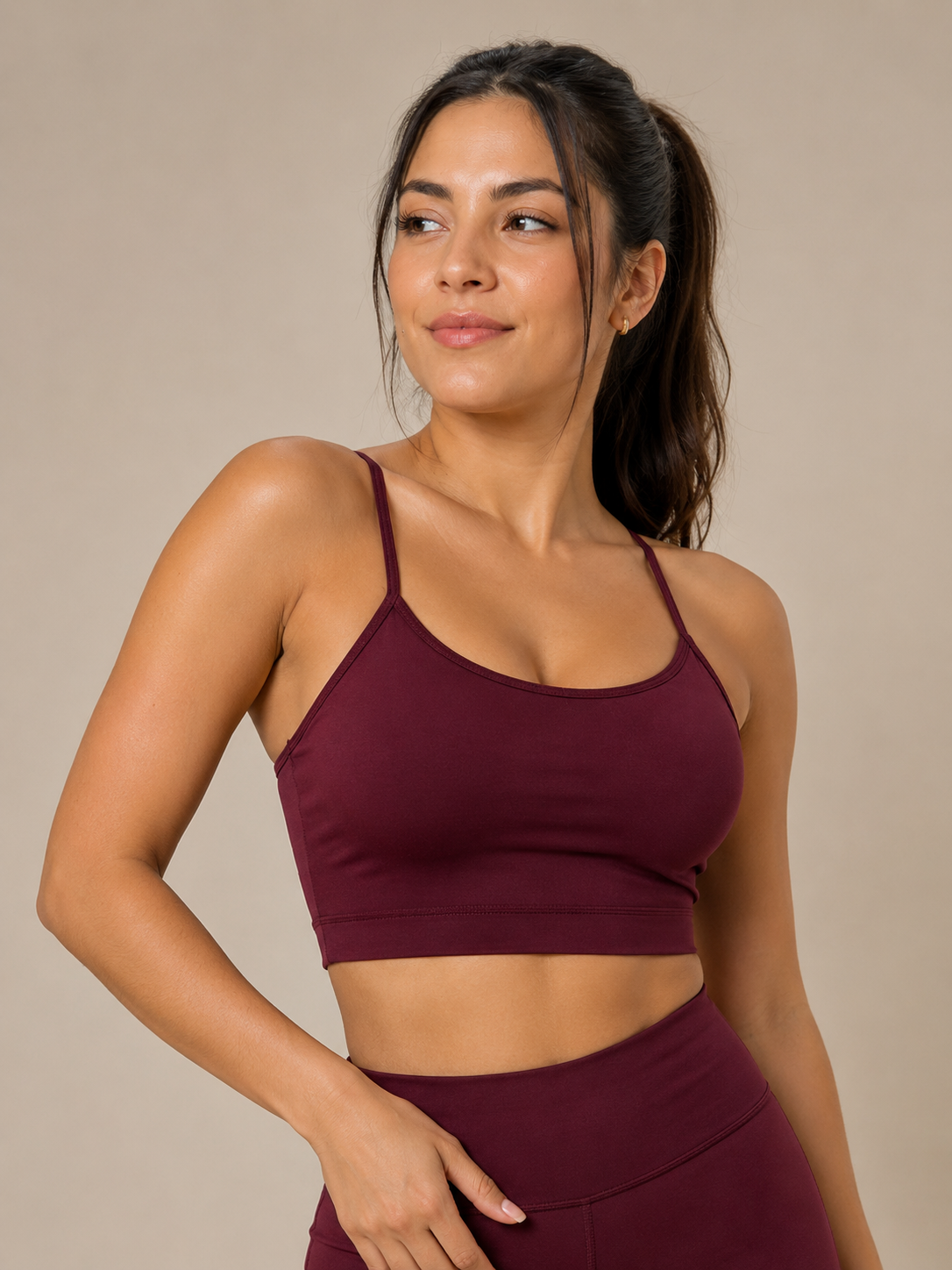 Top Fitness de Tiras Delgadas